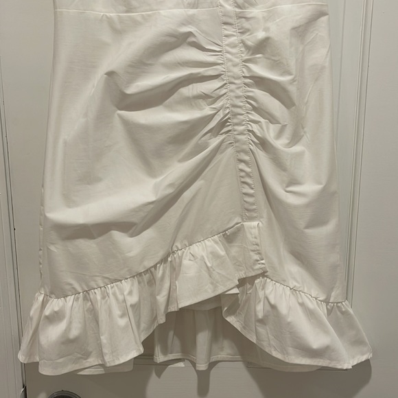 White Ruffle Dress - Picture 3 of 4